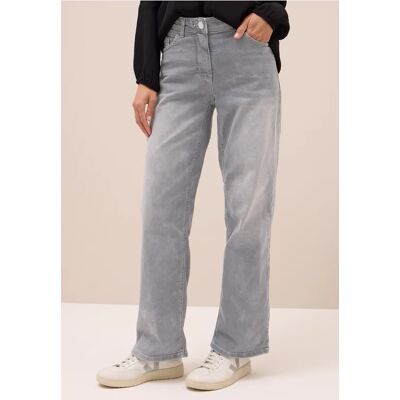 cecil Wide Leg Jeans - Grau - Damen - Size: 34 36 33 36 25 27 32 31 cecil Wide Leg Jeans - Grau - Damen - Size: 34 36 33 36 25 27 32 31