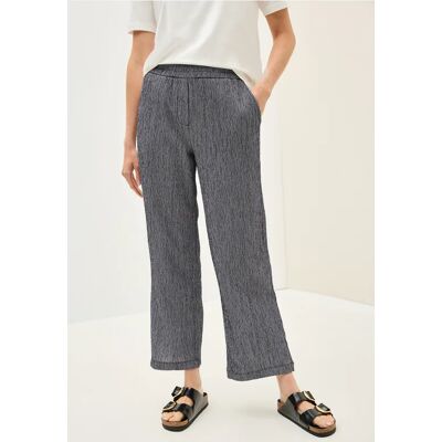 cecil Straight Leg Crepe Hose - Blau - Damen - Size: M XL XXL L cecil Straight Leg Crepe Hose - Blau - Damen - Size: M XL XXL L