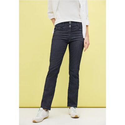cecil Straight Leg Jeans - Blau - Damen - Size: 33 36 34 32 34 36 cecil Straight Leg Jeans - Blau - Damen - Size: 33 36 34 32 34 36