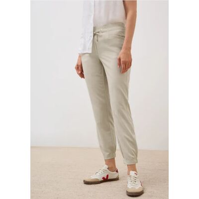 cecil Loose Fit Melange Hose - Beige - Damen - Size: L XXL XL cecil Loose Fit Melange Hose - Beige - Damen - Size: L XXL XL