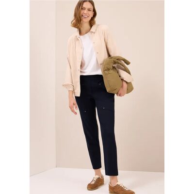 cecil Casual Fit Hose - Blau - Damen - Size: XL S XXL L cecil Casual Fit Hose - Blau - Damen - Size: XL S XXL L