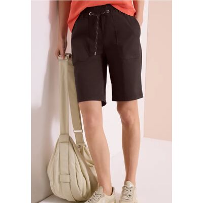 cecil Mid Waist Straight Leg Shorts im Casual Fit - Braun - Damen - Size: XS XL M XXL L S cecil Mid Waist Straight Leg Shorts im Casual Fit - Braun - Damen - Size: XS XL M XXL L S