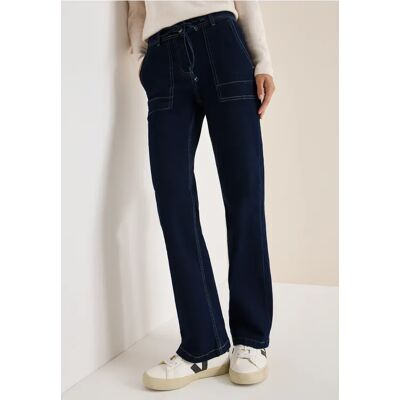 cecil Rinsed Bootcut Jeans - Blau - Damen - Size: 36 33 32 34 32 36 31 31 34 33 cecil Rinsed Bootcut Jeans - Blau - Damen - Size: 36 33 32 34 32 36 31 31 34 33