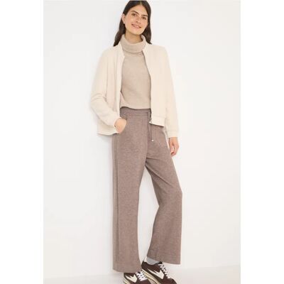 cecil Wide Leg Strickhose - Braun - Damen - Size: XXL M XL S L cecil Wide Leg Strickhose - Braun - Damen - Size: XXL M XL S L