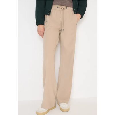 cecil Wide Leg Twill Hose - Beige - Damen - Size: XL XXL L XXL S XL M cecil Wide Leg Twill Hose - Beige - Damen - Size: XL XXL L XXL S XL M