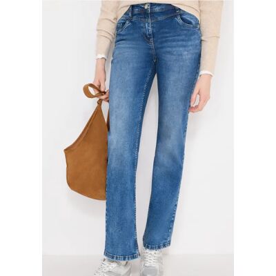 cecil Bootcut Jeans - Blau - Damen - Size: 32 29 36 27 25 30 28 33 36 29 26 33 32 26 31 34 36 25 28 32 34 30 31 cecil Bootcut Jeans - Blau - Damen - Size: 32 29 36 27 25 30 28 33 36 29 26 33 32 26 31 34 36 25 28 32 34 30 31
