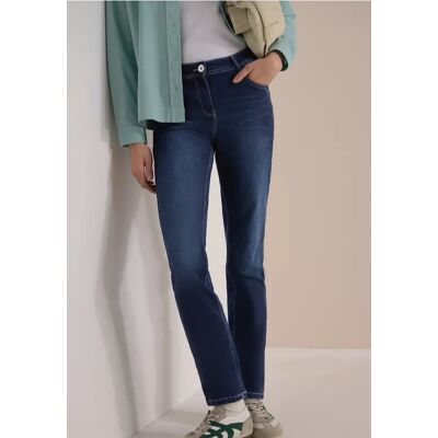 cecil Straight Leg Jeans - Blau - Damen - Size: 26 34 27 25 28 32 34 30 29 29 26 33 28 34 25 25 cecil Straight Leg Jeans - Blau - Damen - Size: 26 34 27 25 28 32 34 30 29 29 26 33 28 34 25 25