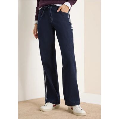 cecil Jeans mit Gallonstreifen - Blau - Damen - Size: 31 34 30 26 29 33 27 27 28 31 32 36 30 32 33 28 34 36 29 cecil Jeans mit Gallonstreifen - Blau - Damen - Size: 31 34 30 26 29 33 27 27 28 31 32 36 30 32 33 28 34 36 29