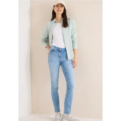 cecil Mid Waist Slim Leg Jeans im Slim Fit - Blau - Damen - Size: 25 33 28 31 38 29 34 25 32 36 32 34 30 27 36 34 36 30 33 33 31 26 31 29 28 32 38 29 30 38 cecil Mid Waist Slim Leg Jeans im Slim Fit - Blau - Damen - Size: 25 33 28 31 38 29 34 25 32 36 32 34 30 27 36 34 36 30 33 33 31 26 31 29 28 32 38 29 30 38