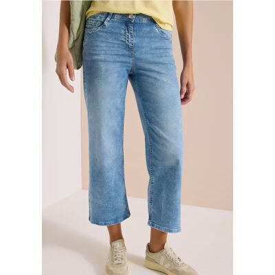 cecil 7/8 Wide Leg Jeans im Slim Fit - Blau - Damen - Size: 31 36 28 32 27 34 30 38 33 cecil 7/8 Wide Leg Jeans im Slim Fit - Blau - Damen - Size: 31 36 28 32 27 34 30 38 33