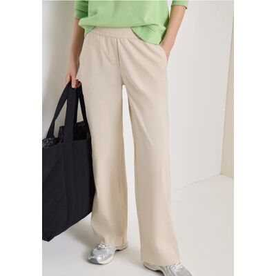 cecil Leichte Hose im Loose Fit mit Stretch - Beige - Damen - Size: L XXL XL XXXL cecil Leichte Hose im Loose Fit mit Stretch - Beige - Damen - Size: L XXL XL XXXL