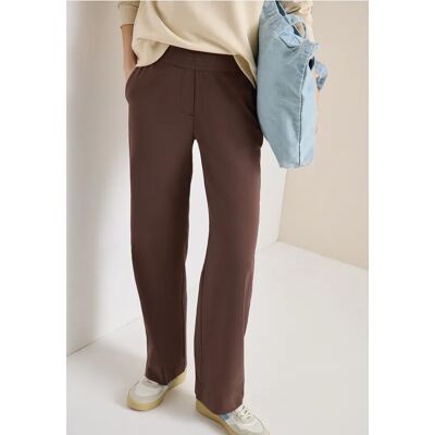 cecil Leichte Hose im Loose Fit mit Stretch - Braun - Damen - Size: XXL L XXXL XL XS cecil Leichte Hose im Loose Fit mit Stretch - Braun - Damen - Size: XXL L XXXL XL XS