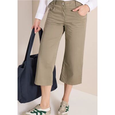 cecil 3/4 High Waist Wide Leg Hose im Loose Fit - Braun - Damen - Size: 29 27 36 30 31 38 32 26 33 25 34 28 cecil 3/4 High Waist Wide Leg Hose im Loose Fit - Braun - Damen - Size: 29 27 36 30 31 38 32 26 33 25 34 28