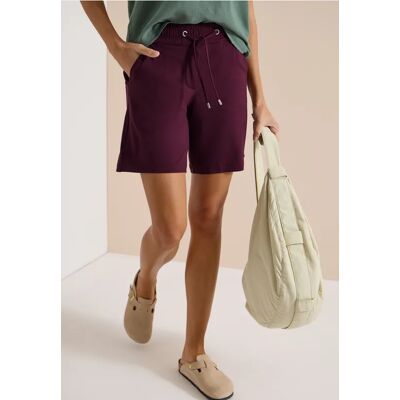 cecil Wide Leg Shorts im Loose Fit - Rot - Damen - Size: XL XXL L S cecil Wide Leg Shorts im Loose Fit - Rot - Damen - Size: XL XXL L S