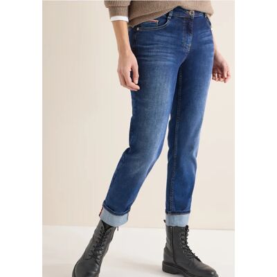 cecil Straight Leg Jeans - Blau - Damen - Size: 27 32 25 25 36 26 28 31 31 28 34 30 33 29 29 cecil Straight Leg Jeans - Blau - Damen - Size: 27 32 25 25 36 26 28 31 31 28 34 30 33 29 29