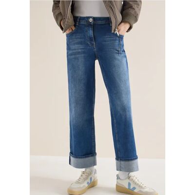 cecil Wide Leg Jeans - Blau - Damen - Size: 26 27 31 28 29 36 32 27 26 30 31 34 33 29 28 33 34 36 25 32 30 cecil Wide Leg Jeans - Blau - Damen - Size: 26 27 31 28 29 36 32 27 26 30 31 34 33 29 28 33 34 36 25 32 30
