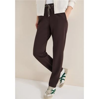 cecil Hose in Unifarbe - Braun - Damen - Size: XL L XL S XS XXL M XXL cecil Hose in Unifarbe - Braun - Damen - Size: XL L XL S XS XXL M XXL