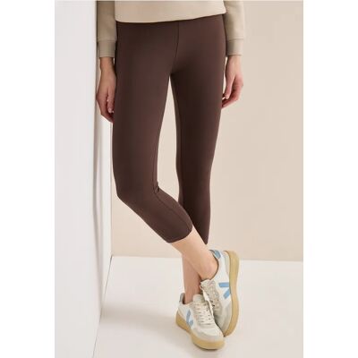 cecil Basic Leggings in Unifarbe - Braun - Damen - Size: XS M L XL S XXL cecil Basic Leggings in Unifarbe - Braun - Damen - Size: XS M L XL S XXL