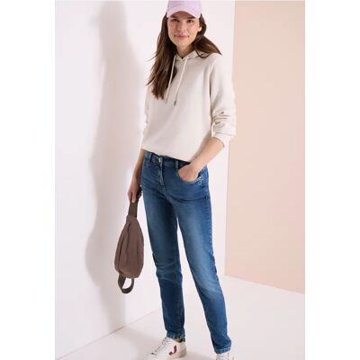 cecil High Waist Slim Leg Jeans im Slim Fit - Blau - Damen - Size: 31 33 34 26 26 28 30 31 29 32 31 32 30 25 32 28 33 27 34 29 27 36 30 33 25 28 29 25 36 36 34 cecil High Waist Slim Leg Jeans im Slim Fit - Blau - Damen - Size: 31 33 34 26 26 28 30 31 29 32 31 32 30 25 32 28 33 27 34 29 27 36 30 33 25 28 29 25 36 36 34