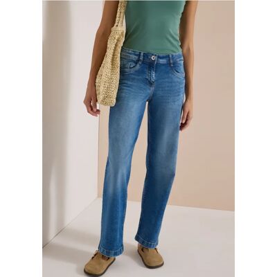 cecil High Waist Wide Leg Jeans im Loose Fit - Blau - Damen - Size: 34 26 32 25 33 31 25 29 36 25 27 28 27 27 30 29 33 26 31 34 30 32 33 29 31 30 36 36 34 32 28 28 26 cecil High Waist Wide Leg Jeans im Loose Fit - Blau - Damen - Size: 34 26 32 25 33 31 25 29 36 25 27 28 27 27 30 29 33 26 31 34 30 32 33 29 31 30 36 36 34 32 28 28 26
