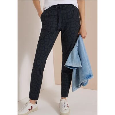 cecil Mid Waist Slim Leg Hose im Casual Fit - Blau - Damen - Size: XXL L XS XL M S S L XS M XXL XL cecil Mid Waist Slim Leg Hose im Casual Fit - Blau - Damen - Size: XXL L XS XL M S S L XS M XXL XL