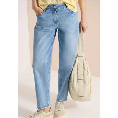 cecil High Waist Barrel Leg Jeans im Loose Fit - Blau - Damen - Size: 27 33 26 34 36 29 28 33 28 33 36 25 36 31 30 32 32 27 29 29 32 26 28 26 31 30 34 31 34 25 30 27 25 cecil High Waist Barrel Leg Jeans im Loose Fit - Blau - Damen - Size: 27 33 26 34 36 29 28 33 28 33 36 25 36 31 30 32 32 27 29 29 32 26 28 26 31 30 34 31 34 25 30 27 25