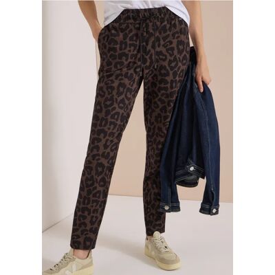 cecil Mid Waist Slim Leg Hose im Casual Fit - Braun - Damen - Size: L L S S M XL L XXL XXL XXL XS M XS M S XL XL XS cecil Mid Waist Slim Leg Hose im Casual Fit - Braun - Damen - Size: L L S S M XL L XXL XXL XXL XS M XS M S XL XL XS