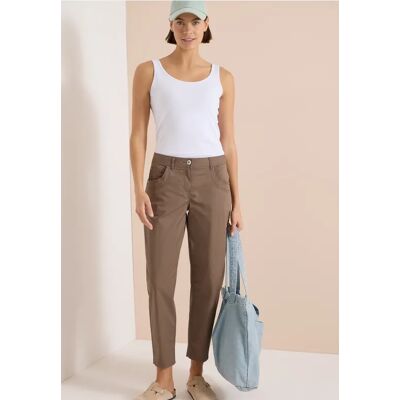 cecil Barrel Leg Hose in Papertouch Qualität - Beige - Size: 33 34 27 29 26 32 28 36 cecil Barrel Leg Hose in Papertouch Qualität - Beige - Size: 33 34 27 29 26 32 28 36