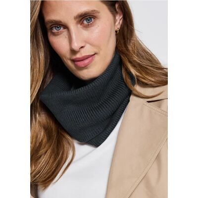 Street One Rippstrick Loop-Schal - Blau - Damen Street One Rippstrick Loop-Schal - Blau - Damen