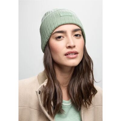 Street One Rippstrick Beanie - Grün - Damen Street One Rippstrick Beanie - Grün - Damen