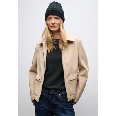 Street One Rippstrick Beanie - Grün - Damen Street One Rippstrick Beanie - Grün - Damen