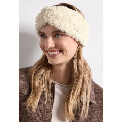 Street One Teddy-Stirnband in Unifarbe - Beige - Damen Street One Teddy-Stirnband in Unifarbe - Beige - Damen