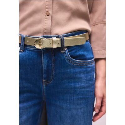 Street One Metallic Gürtel - Gold - Damen Street One Metallic Gürtel - Gold - Damen