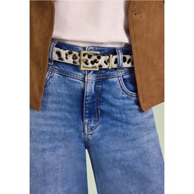 Street One Gürtel mit Leo-Muster - Beige - Damen Street One Gürtel mit Leo-Muster - Beige - Damen