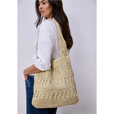 Street One Tasche in Macrame-Optik - Beige - Damen Street One Tasche in Macrame-Optik - Beige - Damen