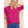 Street One Bluse aus Leinenmischung  - Pink - Damen