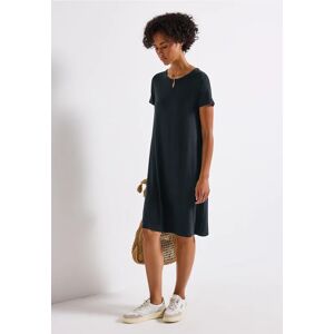 Street One T-Shirt-Kleid in Unifarbe - Grün - Damen Street One T-Shirt-Kleid in Unifarbe - Grün - Damen