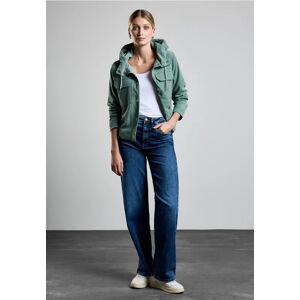 Street One Kurze Jacke mit Kapuze - Grün - Damen Street One Kurze Jacke mit Kapuze - Grün - Damen