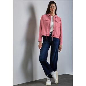 Street One Jacke in Wolloptik - Rosa - Damen Street One Jacke in Wolloptik - Rosa - Damen