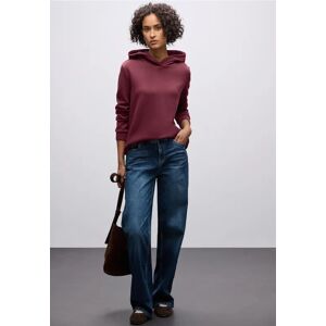 Street One Cupro Sweat Hoodie - Rot - Damen Street One Cupro Sweat Hoodie - Rot - Damen