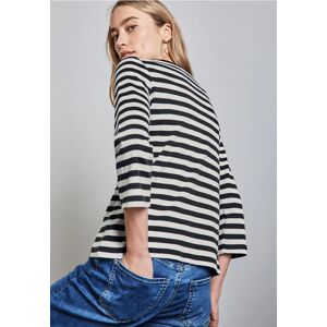 Street One Gestreiftes Shirt - Blau - Damen Street One Gestreiftes Shirt - Blau - Damen