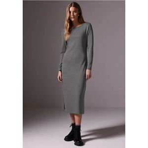 Street One Studio Melange-Look Kleid - Grau - Damen Street One Studio Melange-Look Kleid - Grau - Damen