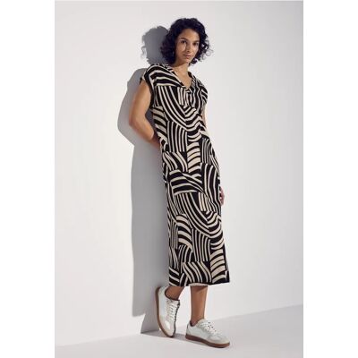 Street One Ärmelloses Kleid - Schwarz - Damen Street One Ärmelloses Kleid - Schwarz - Damen