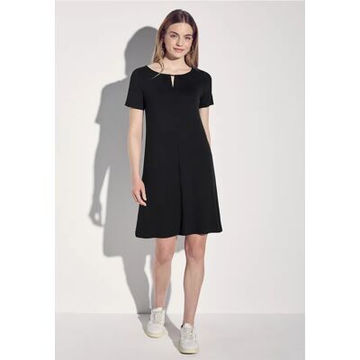 Street One Jersey Kleid - Schwarz - Damen Street One Jersey Kleid - Schwarz - Damen