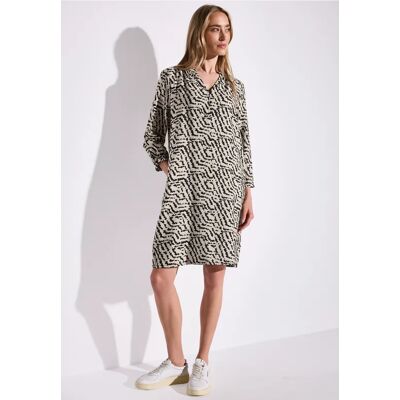 Street One Gemustertes Kleid - Beige - Damen Street One Gemustertes Kleid - Beige - Damen