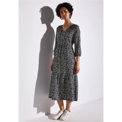 Street One Tunika-Kleid mit Volants - Blau - Damen Street One Tunika-Kleid mit Volants - Blau - Damen
