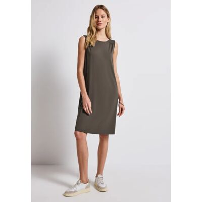 Street One Kleid in Unifarbe - Braun - Damen Street One Kleid in Unifarbe - Braun - Damen
