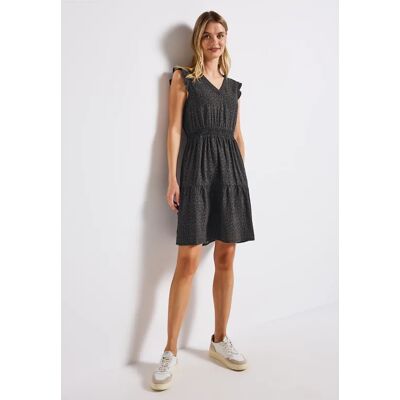 Street One Puzzle Print Tunika-Kleid - Blau - Damen Street One Puzzle Print Tunika-Kleid - Blau - Damen