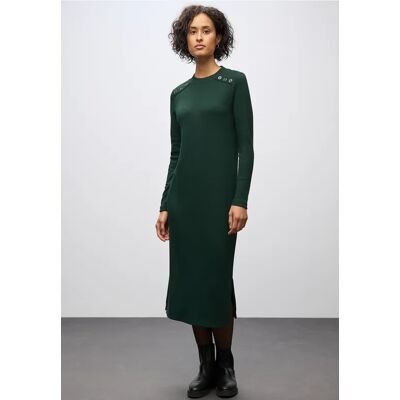 Street One Rippstruktur Kleid - Grün - Damen Street One Rippstruktur Kleid - Grün - Damen