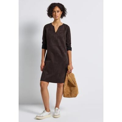 Street One Velorus Kleid - Braun - Damen Street One Velorus Kleid - Braun - Damen